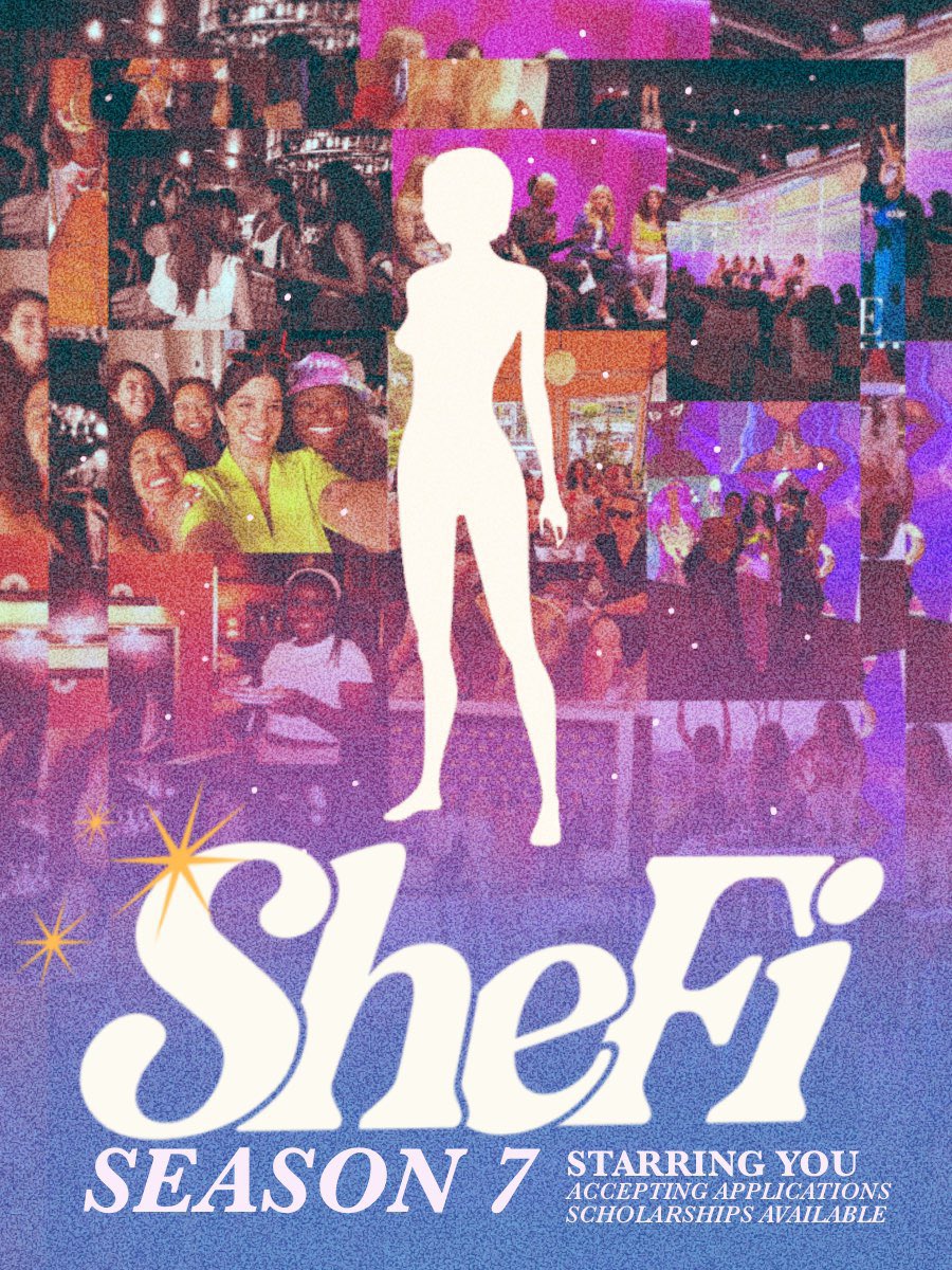 shefiorg's tweet photo. ⚡️SHEFI SEASON SEVEN IS ALMOST HERE ⚡️

 ✧ Cohort 7 applications close soon ✧

40 Hrs of Instruction ✦ Live Demos ✦ Q&amp;A Sessions ✦ Comprehensive Learning Materials ✦ Community Events ✦ Member Benefits 

🌟 Starring YOU 🌟

APPLY —> https://t.co/IUQs62AsTK https://t.co/VrR2Pg44dV