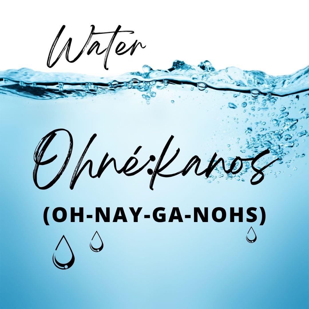 Ohné:kanos (oh-nay-ga-nohs) is the Mohawk word for water 💙 How do you say "water" in your language?

Let us know in the comments!

#water #mohawk #language #waterislife #watercrisis #firstnationswatercrisis #humanright #bethechange #takeaction