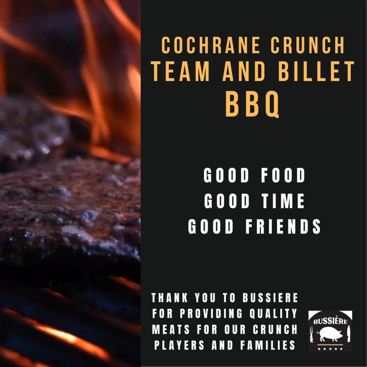 IFSTORMNOJHL's tweet photo. #FIRINGUPTHETEAM

The Crunch Player, Parents and Billet Families enjoyed getting to know each other while having delicious meat from Bussiere's Italian Sausage at the @CrunchNOJHL TEAM BBQ. 🍔      Thank you to everyone!!☺️

 #Grateful. #Community. #CrunchNation. #Team https://t.co/doweOJVJpt