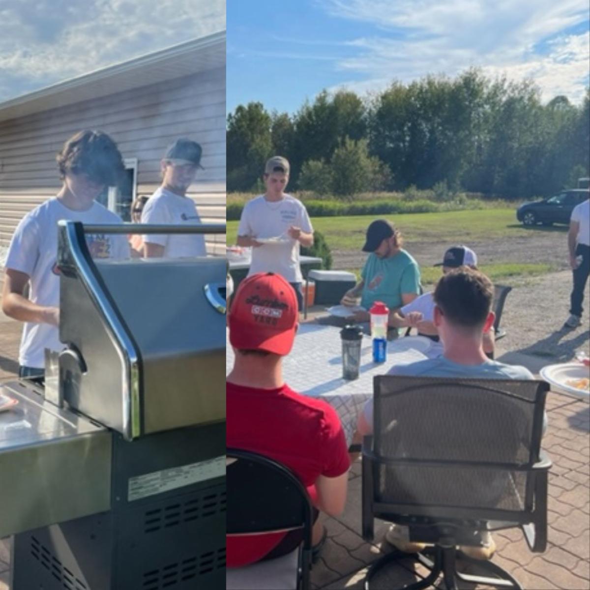 IFSTORMNOJHL's tweet photo. #FIRINGUPTHETEAM

The Crunch Player, Parents and Billet Families enjoyed getting to know each other while having delicious meat from Bussiere's Italian Sausage at the @CrunchNOJHL TEAM BBQ. 🍔      Thank you to everyone!!☺️

 #Grateful. #Community. #CrunchNation. #Team https://t.co/doweOJVJpt