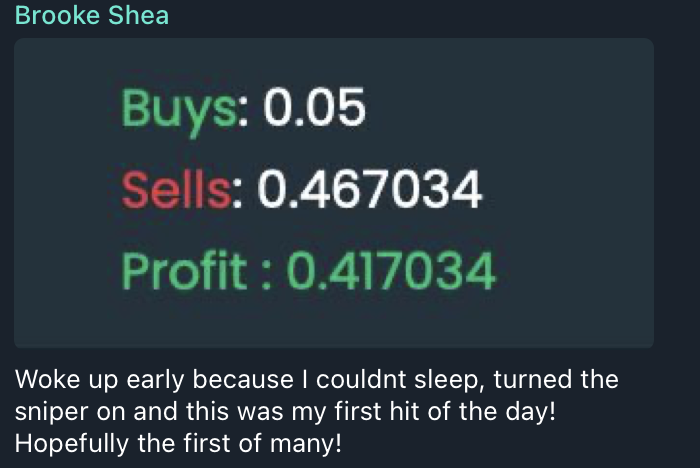 Our vision is for the Mirror Sniper to become full time jobs for many people, we want to see people quit their full time jobs to mirror snipe full time #cheers🥂 
$DTOOLS #DTOOLS #Ethereum