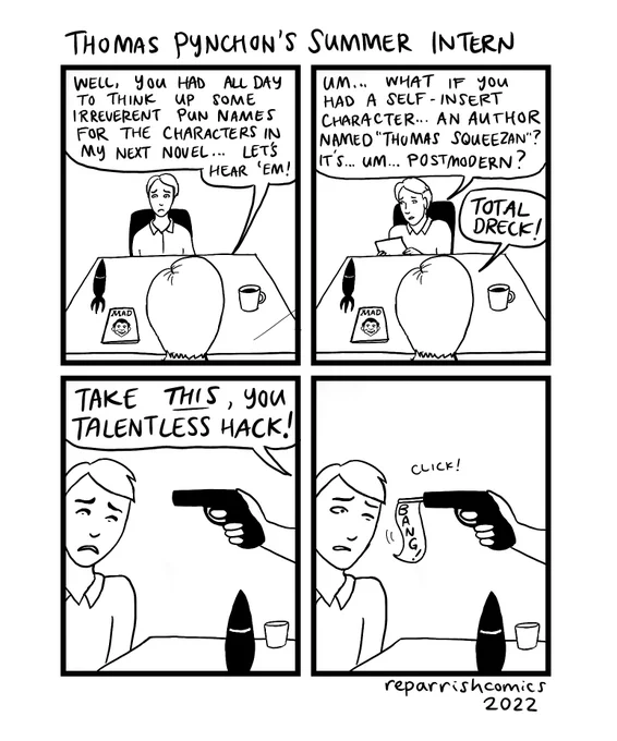 thomas pynchon's summer intern 