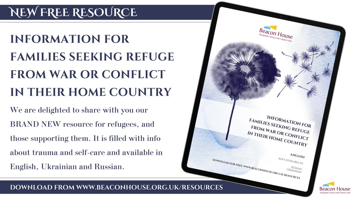 We've received important feedback that the choice of language in our new resource did not reflect the nature of the experience for many refugees. In response, we've changed the title &amp; opening paragraph of our resource. Please find the updated version here:beaconhouse.org.uk/resources
