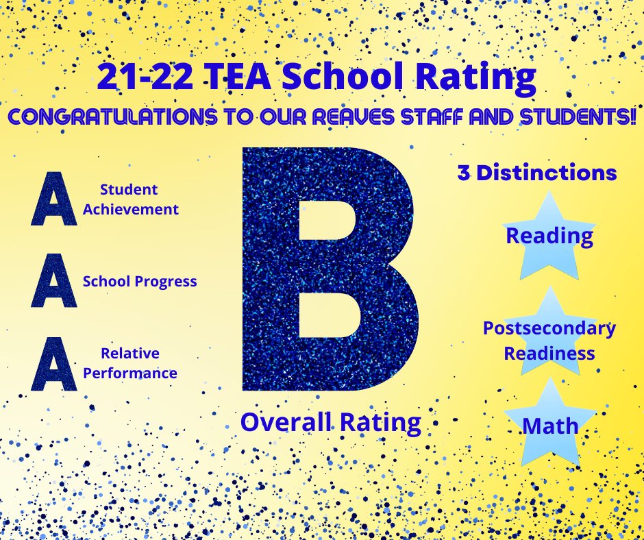 Our Bees have been working hard! Congratulations Reaves staff and students on your accomplishments! <a href="/ConroeISD/">Conroe ISD</a> #ReavesBees #workerbees
