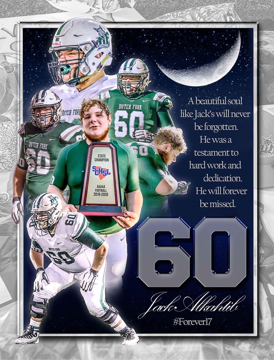 dfhsfootball's tweet photo. Today and always and forever in our hearts. Long live, Jack. #LLJ60 🕊

Please keep the Alkhatib family, Jack’s teammates, coaches, and friends in your thoughts as we honor his legacy. In 2021, this day forever changed us. 
📸: @ArtworksHevans https://t.co/5Fg9DRo7AY