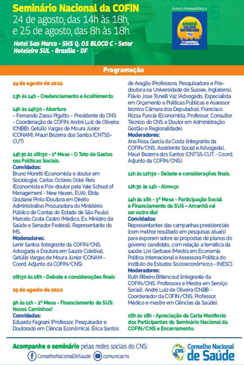 MPdeContas_SP's tweet image. A Procuradora de Contas Dra.@elida_graziane participa na tarde de hoje da mesa “O Teto de Gastos nas Políticas Sociais”, no evento do @comunicacns sobre o financiamento do SUS. Acompanhe a programação 👇🏽