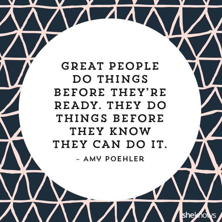 Morning Affirmation: You have the capacity to overcome your fears and thrive. Be great on purpose.