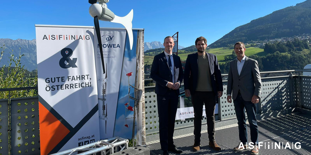 🤩 Künftig sorgen acht Mikrowindturbinen an der Europabrücke auf 140 Meter Höhe für grünen Strom.
👉 Dieses, gemeinsam mit <a href="/MoweaWind/">MOWEA (Modular Wind Energy Systems)</a> entwickelte, europaweit einzigartige Mikroturbinen-Projekt, wird unsere Mautstation in Patsch versorgen. 
ℹ️ Mehr dazu: sohub.io/bfl3