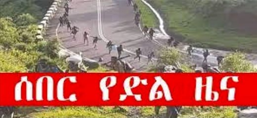 ሰበር የድል ዜና!!
ለተረጂዎች የተላከ የእርዳታ ስንዴ እየተቀለበ ሲሰለጥን የነበረ የህወሓት ሀይል በዛሬው ዕለት ወልቃይት አቅራቢያ ድንገተኛ ጥቃት ከፍቶ ለማጥቃት ቢሞክርም በተወሰደበት እርምጃ የወረራ ህልሙ ከስሞ ባለበት ሙሉ ለሙሉ ተደምስሷል።