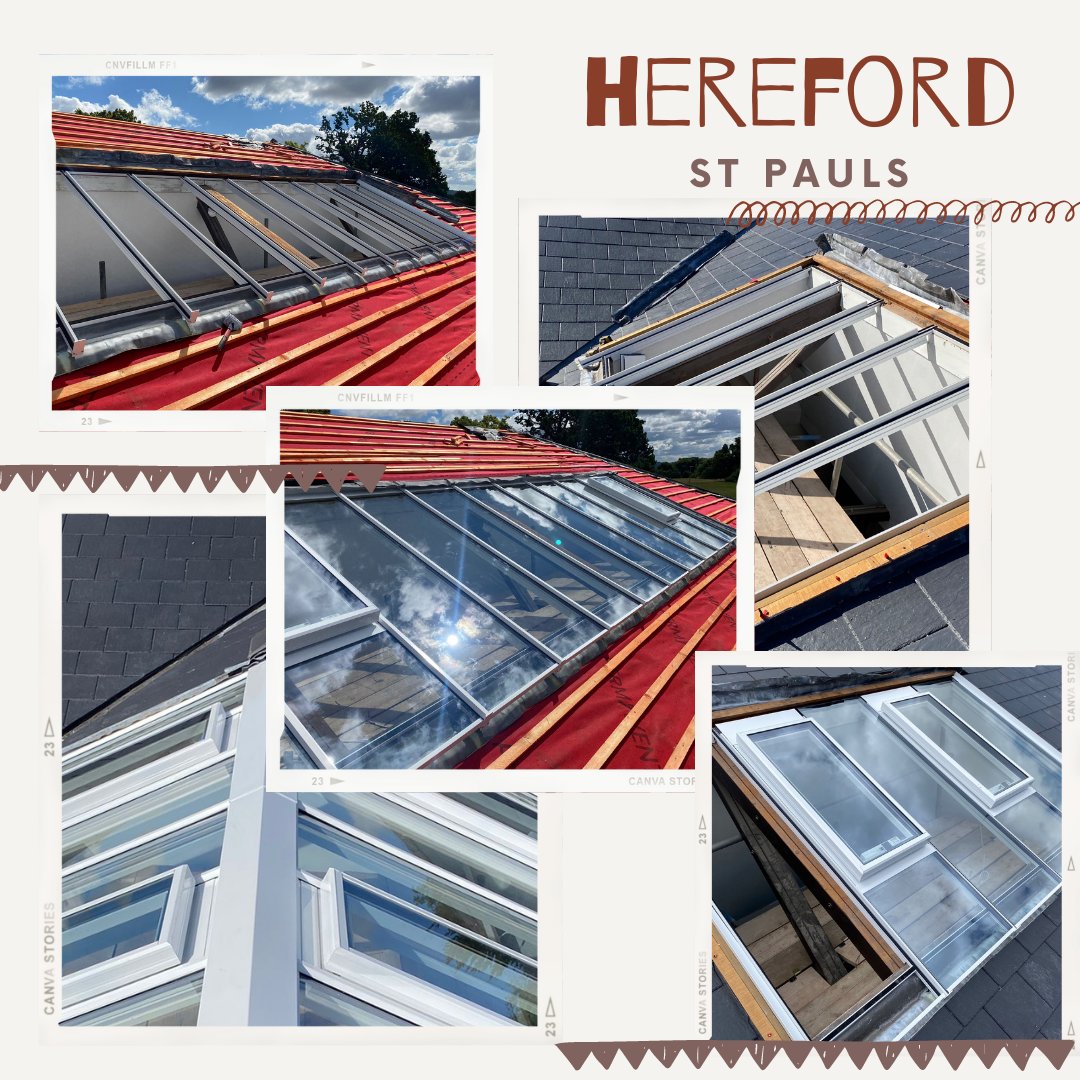 HowellsGlazing's tweet photo. We enjoy showing you in progress shots as they give you a greater understanding of what we do #commercialprojects #fenestration #roofwork #UKmanufacturer #aluminium #glass https://t.co/eIQZZ821JN