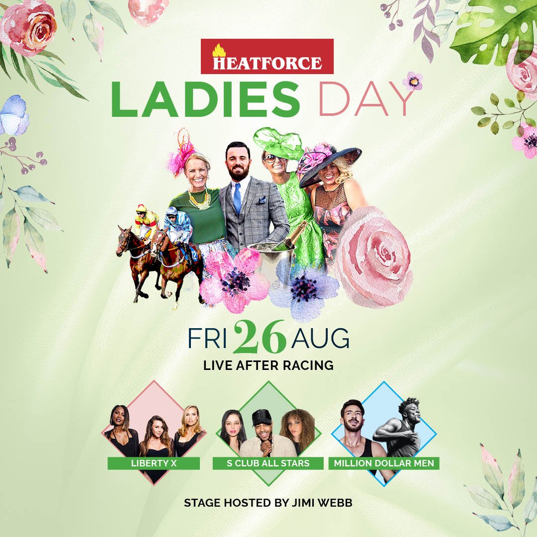 🎁 Win a pair of tickets to this year's Heatforce Ladies Day at Ffos Las 🐎

To be in with a chance of winning:
❤️ this post
Reply by tagging/naming the person you want to go with in the reply

Winners will be contacted with further details.

Good luck 🍀