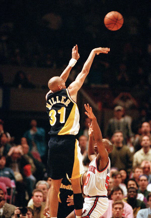 Happy birthday to the legendary Knicks killer and the purest 3pt shooter Reggie Miller  
