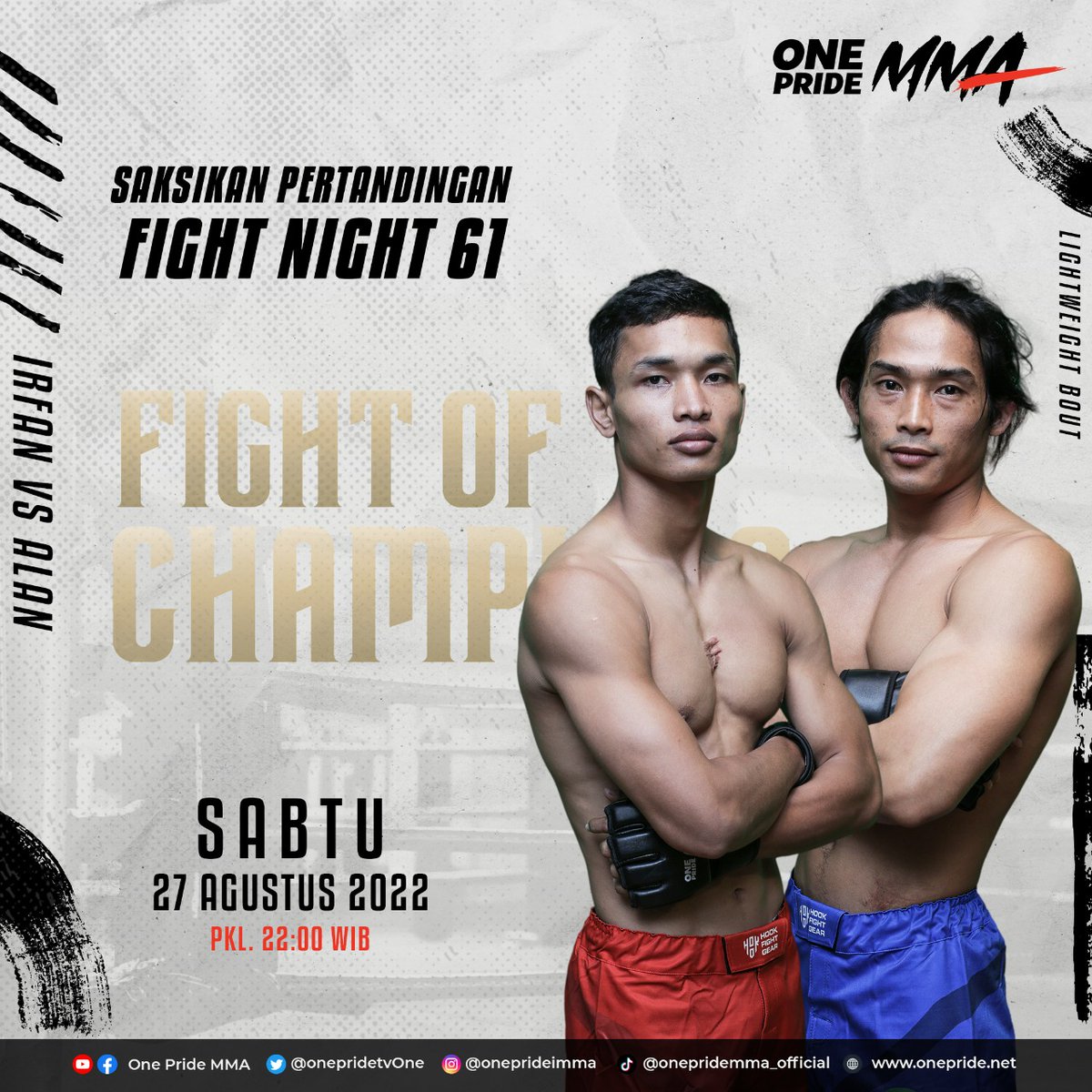 onepride_mma's tweet photo. Dari statistik di atas, siapa yang akan berhasil meraih medali kemenangan Sabtu mendatang? Beri tanggapan kalian!
.
#OneprideMMA #OnepridetvOne #FightNight61 #KOBI https://t.co/nQjDz0wMf4
