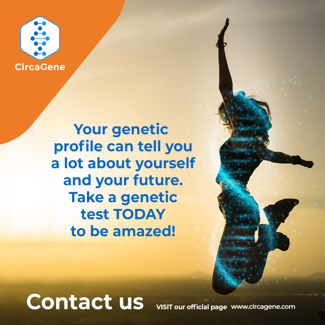 CircaGene's tweet image. Why wait? #Circagene has shown that genetic tests give you information that could change your life. Once you get it, you will think differently. Contact us #DNAPrivacy #GeneticTesting #DiseasePrevention  👨‍👩‍👧‍👦  💪 👩‍⚕️ ❤️ 👨‍⚕️