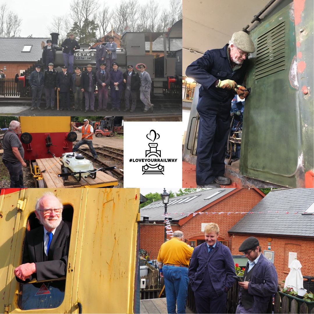 It's not just working on Steam Engines which make up our volunteers. We have people working weekdays &amp; weekends focusing on restoring our locos &amp; rolling stock. #LoveYourRailway #volunteers