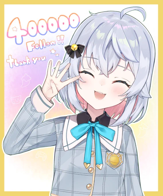 Twitter40万人フォローありがとう~!記念に初めてのスペースとやらを23:00から少しやろうかな、、トークテーマとか質問があれば答えるます #カグラナナスペース で 