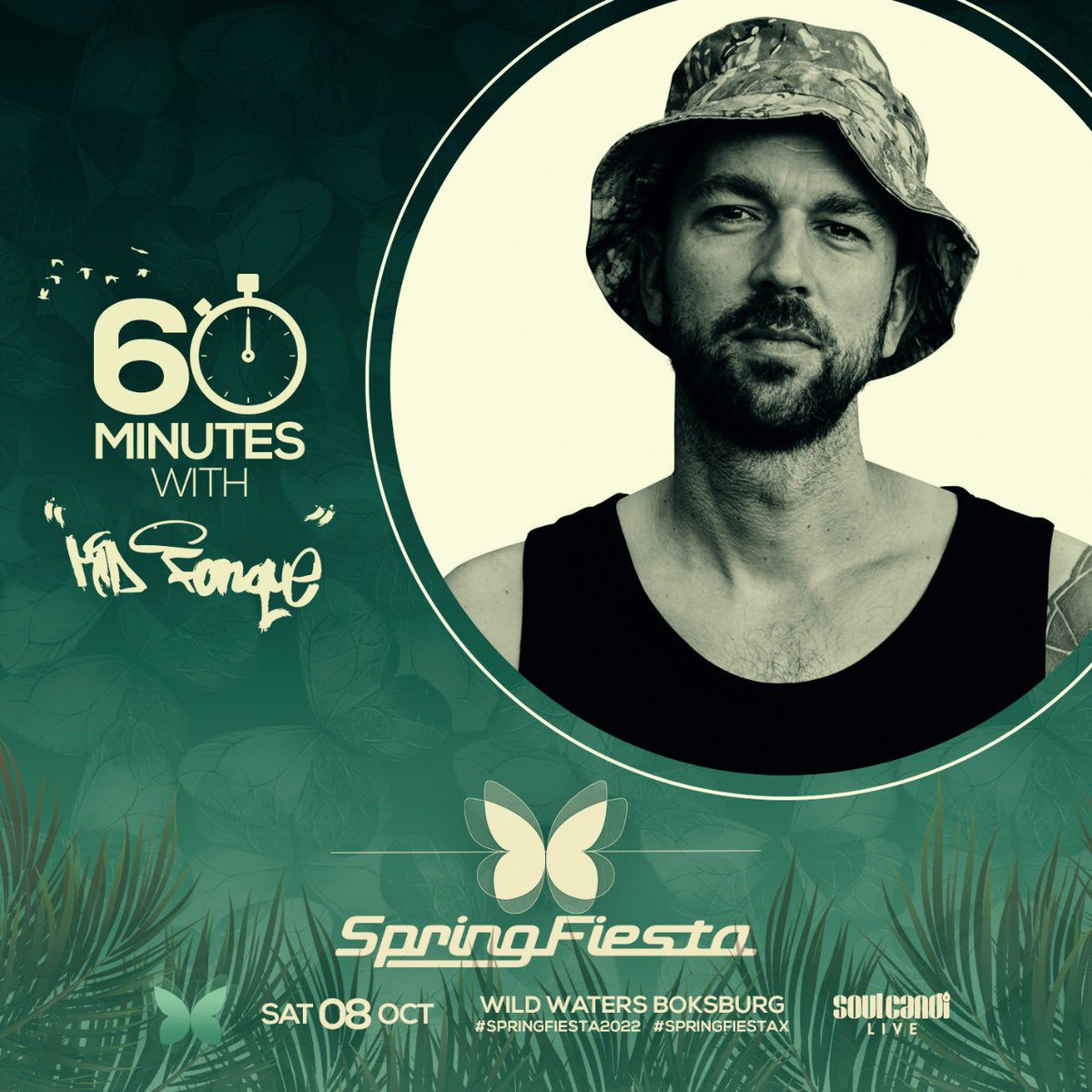 SpringFiestaSA's tweet photo. 🦋⚡️HEY Fiesta Fam! Got questions for KID FONQUE?! Drop them in the comments below! - #Spring60 #SpringFiesta2022 incoming! ✈️
@kidfonque will be live and in the building to answer your burning questions on Wednesday 31 August!
https://t.co/i7yRz3QvaG ✨ https://t.co/kD7xsQjcXw
