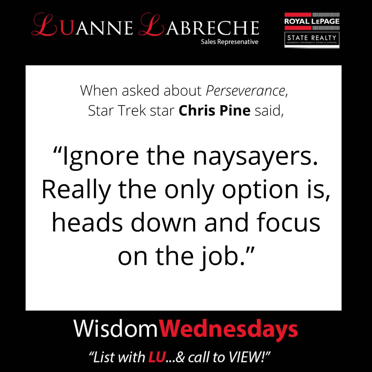 listwithLU's tweet image. LU helping YOU!
☎️ 905-574-4600⠀⠀⠀
🌐 listwithLU.ca
📧 lu@listwithlu.ca

#WisdomWednesday #listwithLU #LUtoView #LUanneLabreche #sellingahouse #buyingahome #ReferralsWelcome #HamiltonRealEstate #NiagaraRealEstate #HaltonRealEstate #Hamilton #HamOnt #Niagara #Halton