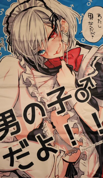 A2布ポスター、コミティアでほしい人居るかな?一回しか使ってないのにもったいない…😃 