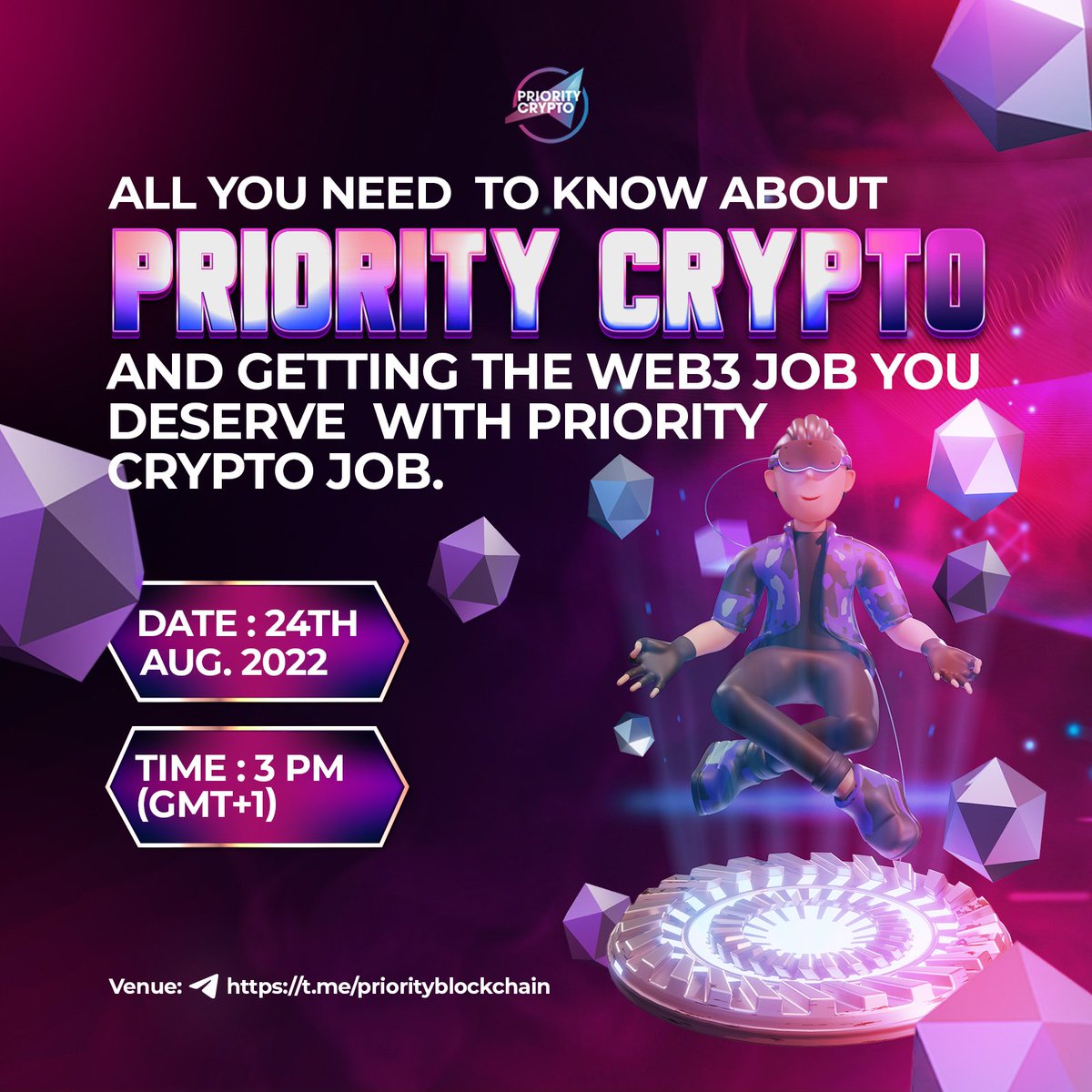 Priority Crypto tweet media