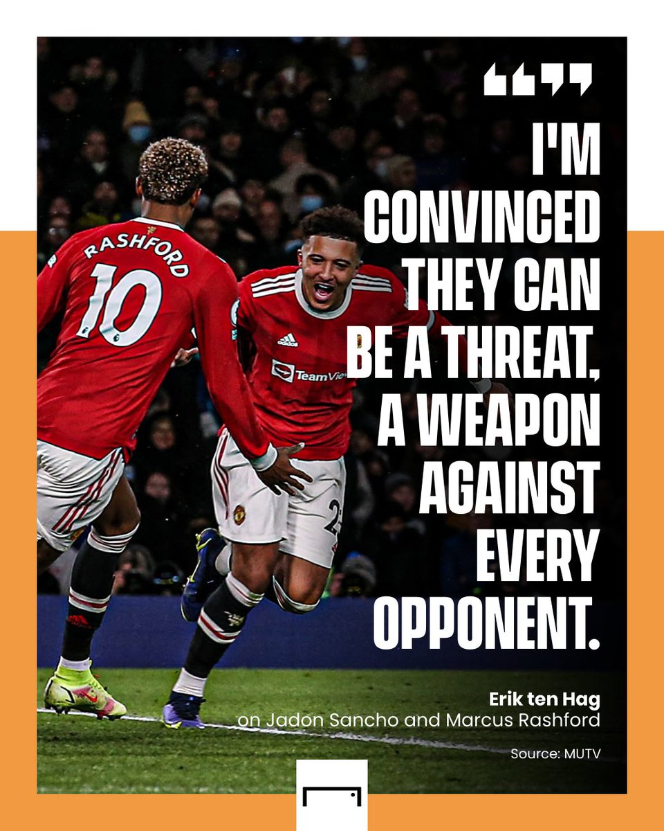 goal's tweet photo. Jadon Sancho and Marcus Rashford have a big season ahead 🔥 https://t.co/lFKxtDyTg6