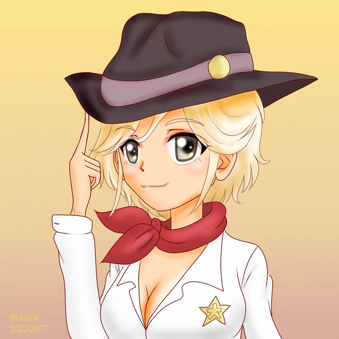 今日のワンドロのお題に合わせジェーンさんとベルさんの絵を再掲～#ガルパン 