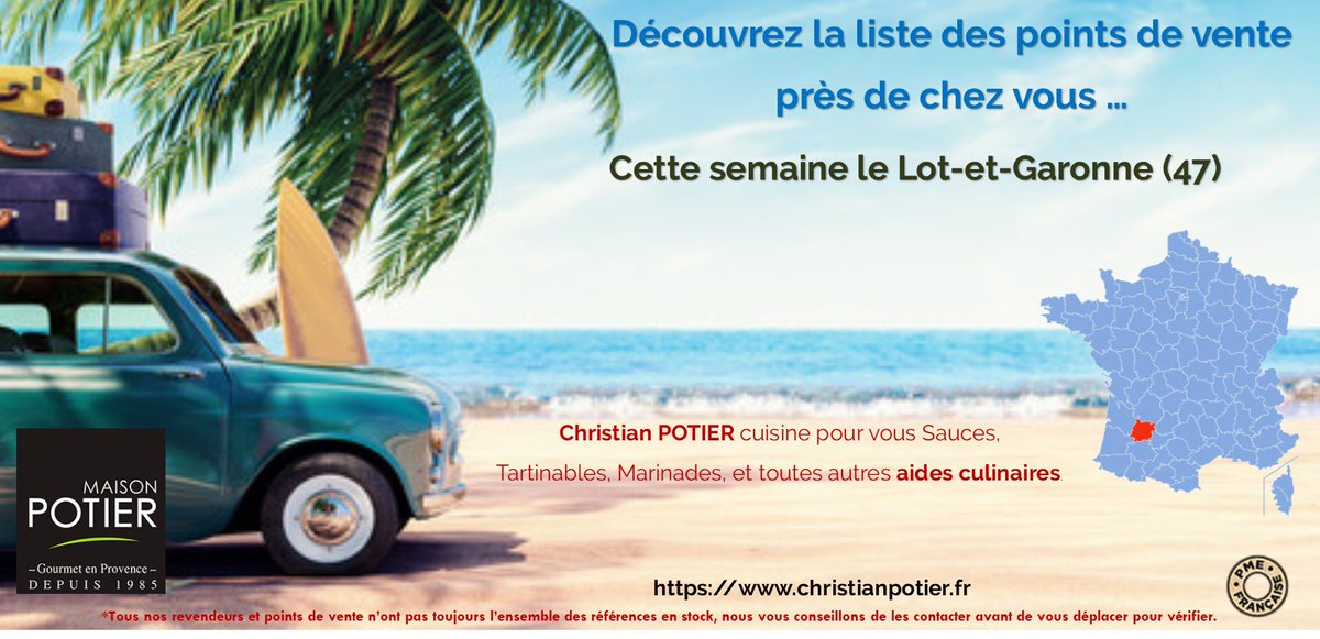 christianpotier.fr/les-points-de-…

#maisonpotier #cuisine #bienmanger #cleanlabel #boucherie #poissonnerie #epicerie #bio #tartinade