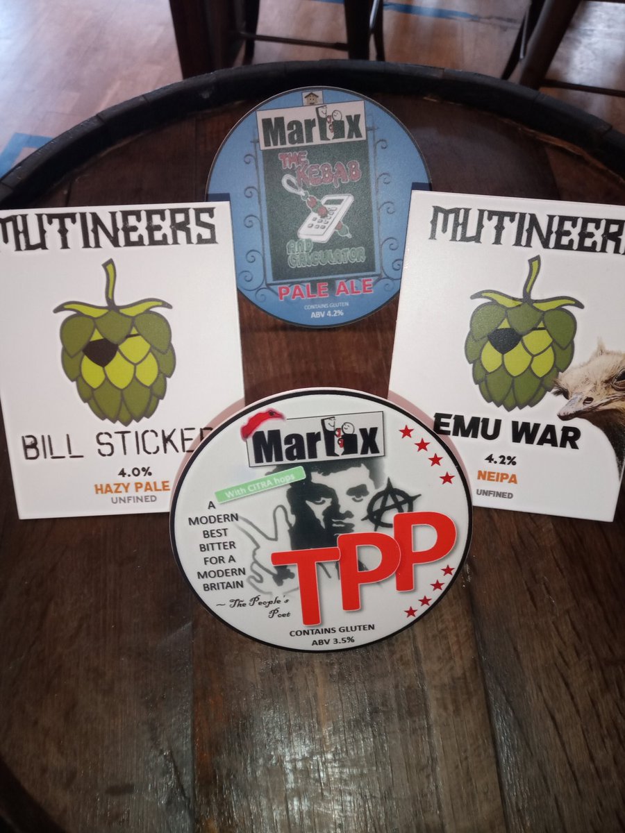lockandbarrelah's tweet photo. Cask line up for this Friday 26th August....a great selection from @mutineersbrewery and @marlix to compliment the kegs from @signaturebrew....not one to miss! #craftbeerlover #craftbeerscene #camra #bromleyfc #bromleycamra #bromleybusiness #beerstagram #beersyoudontwanttomiss https://t.co/u1ZBNeEbGT