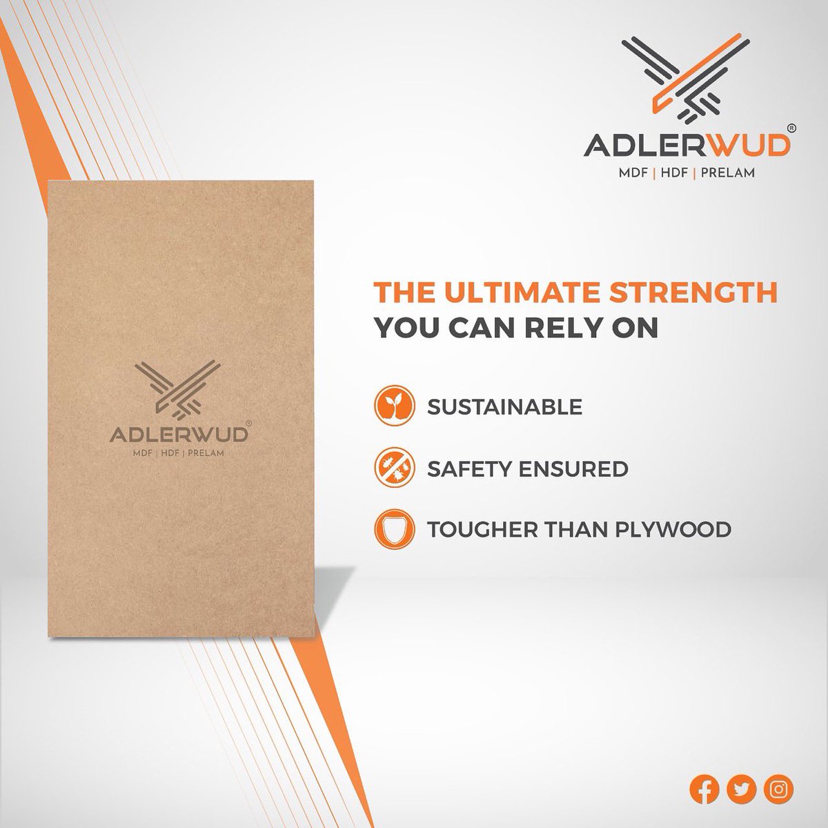 adlerwud's tweet photo. The ultimate strength you can rely on πͺ
.
.
.
.
.
#adlerwudindia #adlerwud #wooden #MDF #XDHMR #Prelam #interiordesign #interiors #bestquality #XDHMR #Furniture #MDFSheets #MDFBoard #ply #plywood #durability #plywoodart #prelam #plyindia #premiumquality #woodenfurnitures https://t.co/cJRX6T1DDW