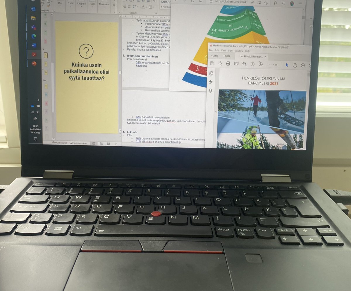 ElsiLuomi's tweet photo. Näistä matskuista syntyy tänään sisältöä @ilmarinen_tweet ig-storyihin! Päivän teemana paikallaanolon tauottaminen 👩🏼‍💻 https://t.co/MJXPXpiI7Z