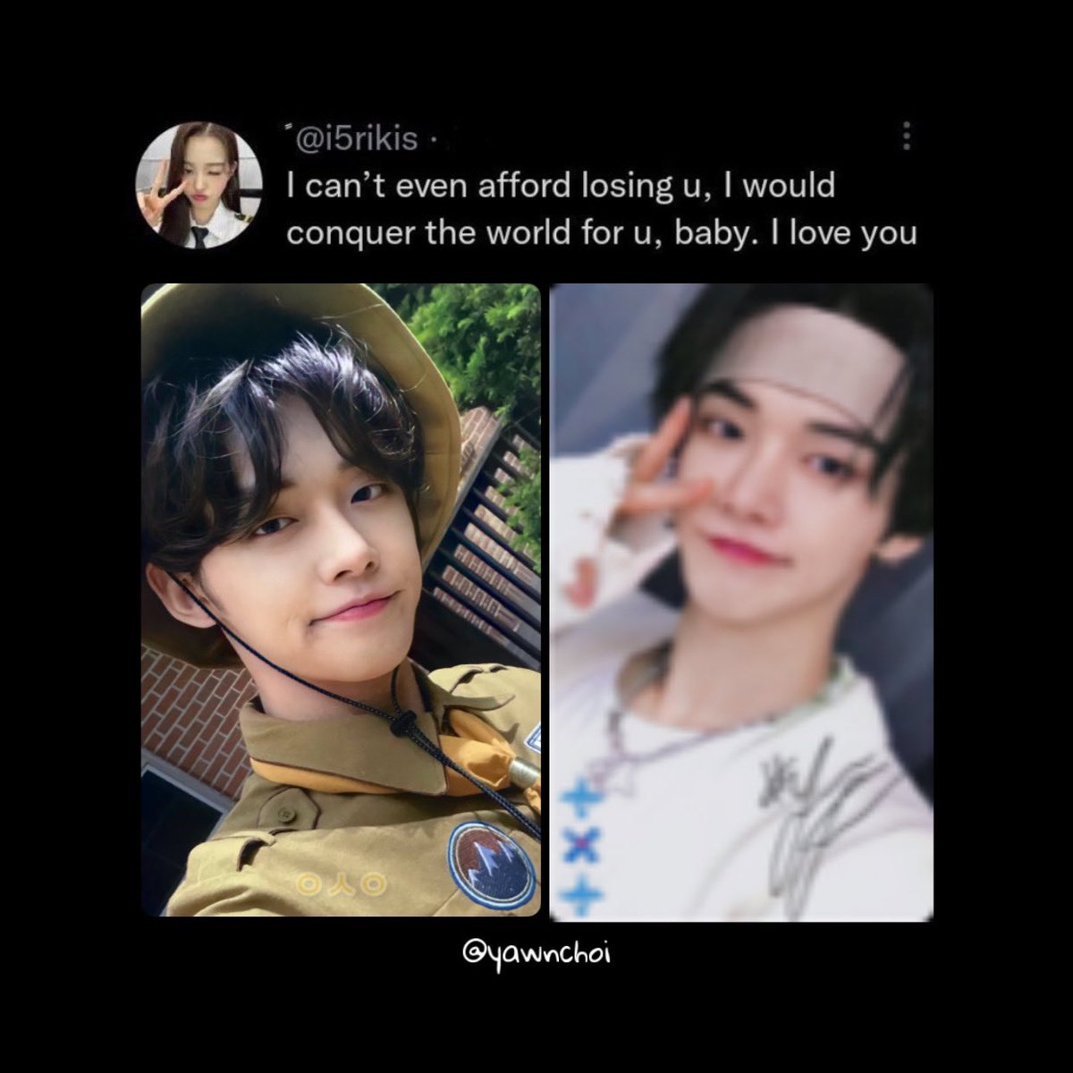 yawnchoi's tweet image. Wtb / want to buy (slow wl / not in rush)

Looking for yeonjun lazada &amp;amp; cw lucky draw in reasonable price / Wtb / want to buy (slow wl)

• indo, thai, malay and korean address and bank account ✅
• slight damage OK ✅

#ตลาดนัดTXT #투바투양도 #pasarTXT txt choi yeonjun