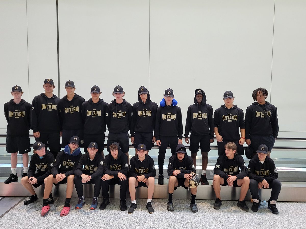 Rickford_14's tweet photo. Team Ontario up early to fly to Saskatoon. Ready to compete at Nationals!
Anybody interested in watching games can watch them here:
https://t.co/HfFOn3hq6V
#raycartercup
#15Unationalchampionship
#bringhomegold https://t.co/6j4JxQtvd4
