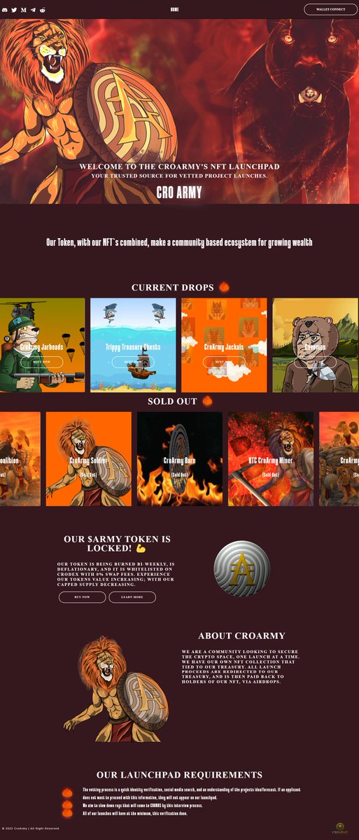 CroArmy | NFT Collection | $ARMY Token tweet media