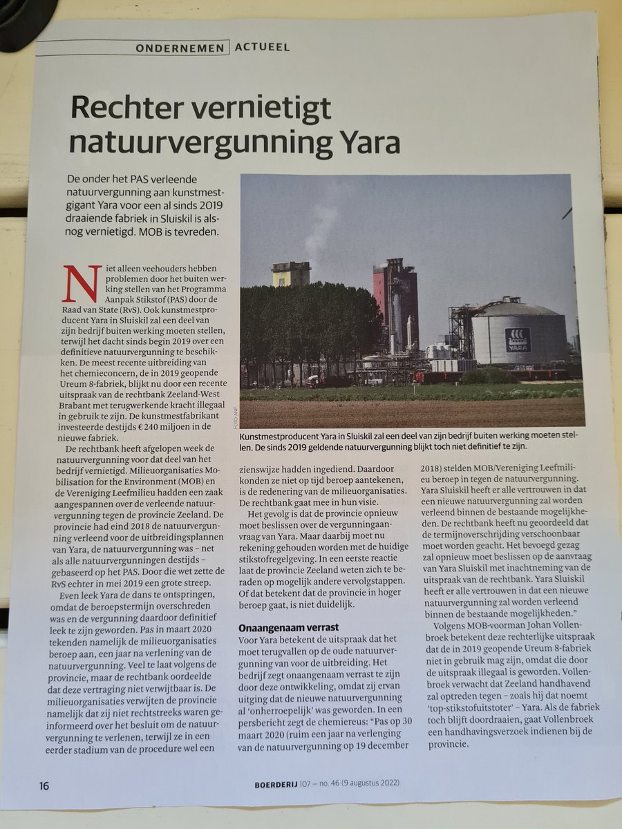 irene_marel's tweet photo. Yara is een kunstmestfabriek. Belevert veel landen. Ben benieuwd hoe dit allemaal gaat aflopen, en wat de consequenties zijn. Kan iemand dit ff modelleren? 😆 https://t.co/f2JiHqE8qY