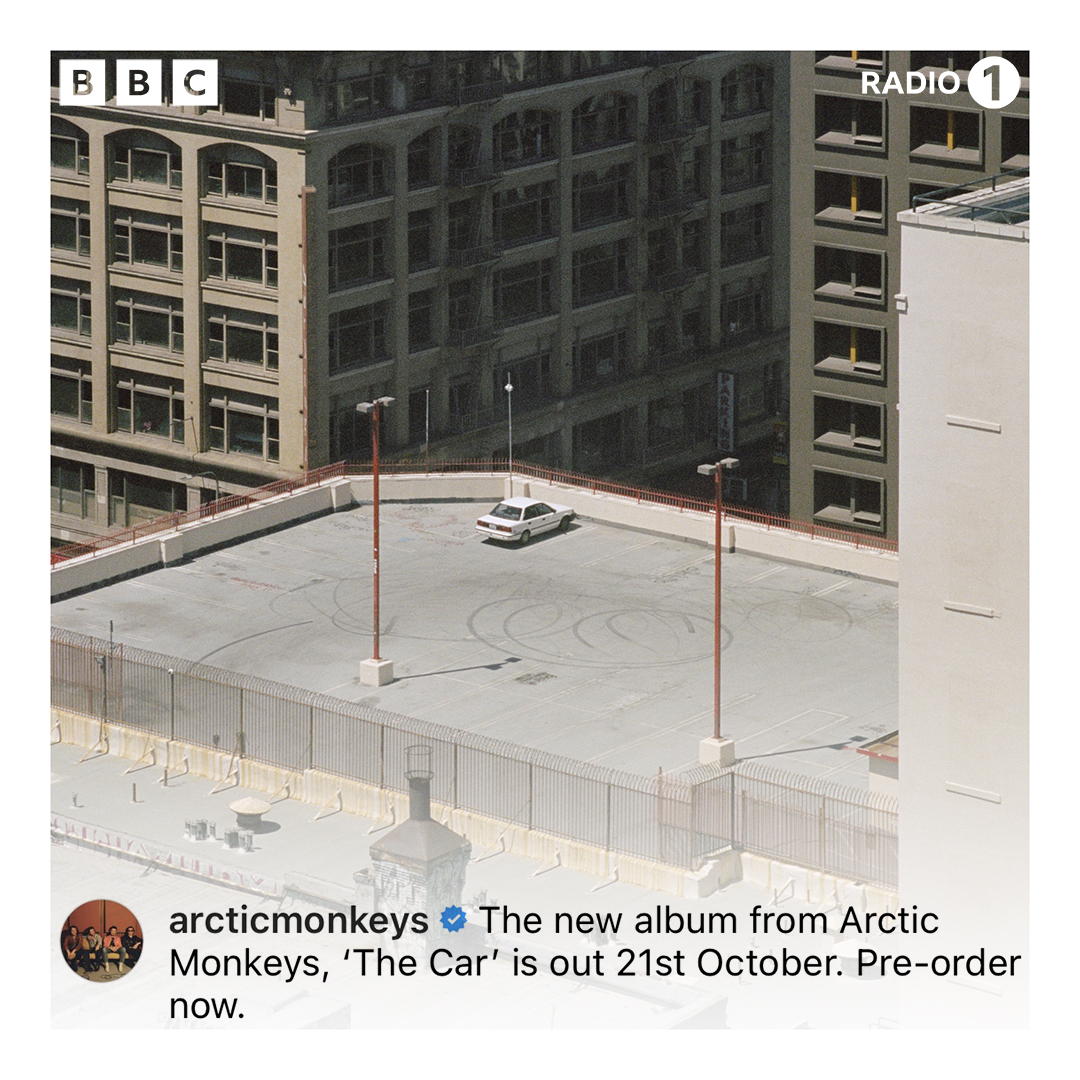 BBCR1's tweet photo. IT. IS. HAPPENING. 😱

the new album from @ArcticMonkeys is on the way...SO ready to give 'The Car' a spin 😍 https://t.co/6WXdN00pLV