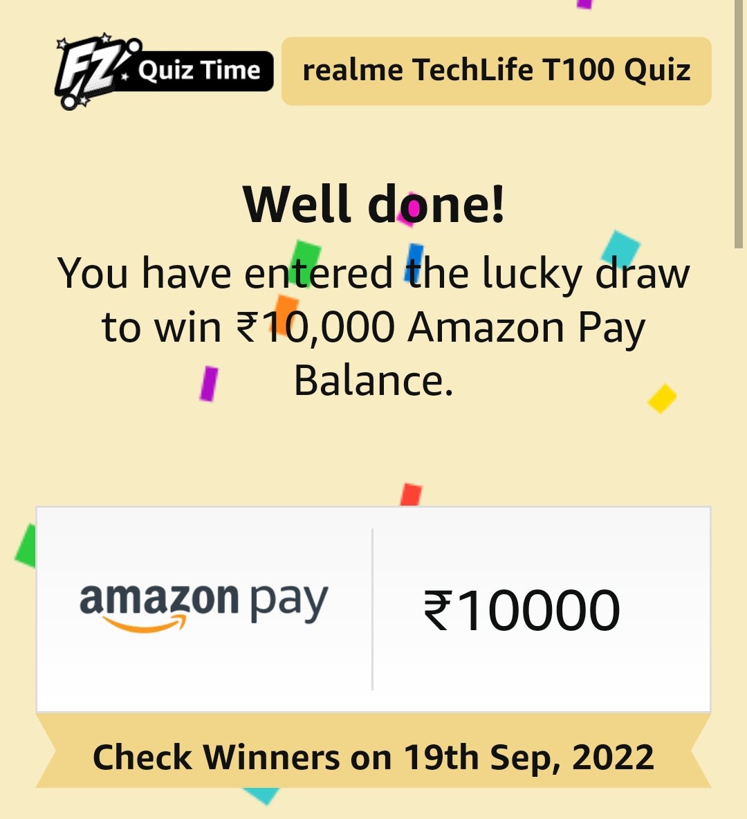 SubbaraoSomela's tweet image. I'm participate the realme TechLife T100 Quiz.

Let's see what happens..

@realmeIndia @amazonIN 
@realmeTechLife 
#realmeTechLifeT100 
#ListenInFullColour