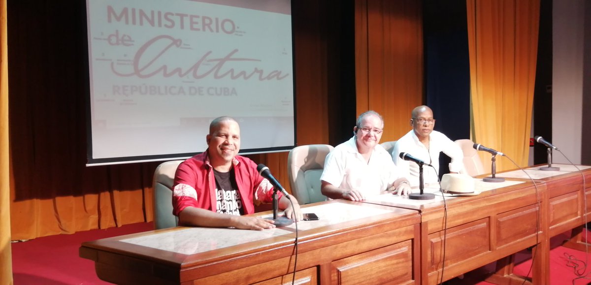 triana_alexis's tweet photo. #Cuba Notición de #CREARTV! El canal Youtube @CrearTvCultura marcó los 20 Mil Suscriptores con trssmisiones en vivo de Habana Mambo Festival, Enlace "En Tiempo Real" con @CanalCaribeCuba y programa A la Hora de Lola, por Centenario de Jesús Orta Ruiz, Indio Naborí. #CubaEsCultura https://t.co/SkOHJo1Nx2