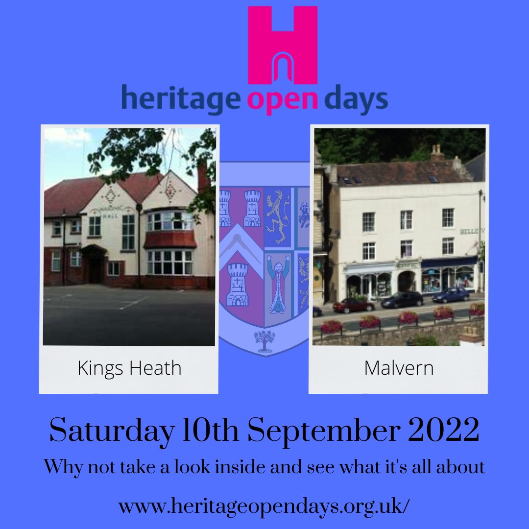TheSquareMag's tweet photo. The Square Magazine #masonic update RT: @WorcsMasons… #freemason #freemasonry #masons... Ever wondered what it might look like inside a #MasonicHall. Now's your chance to have a look 👀
#Heritageopendays #Kingsheath #Malvern
for more info: 👉 … https://t.co/QuSnCOVphy