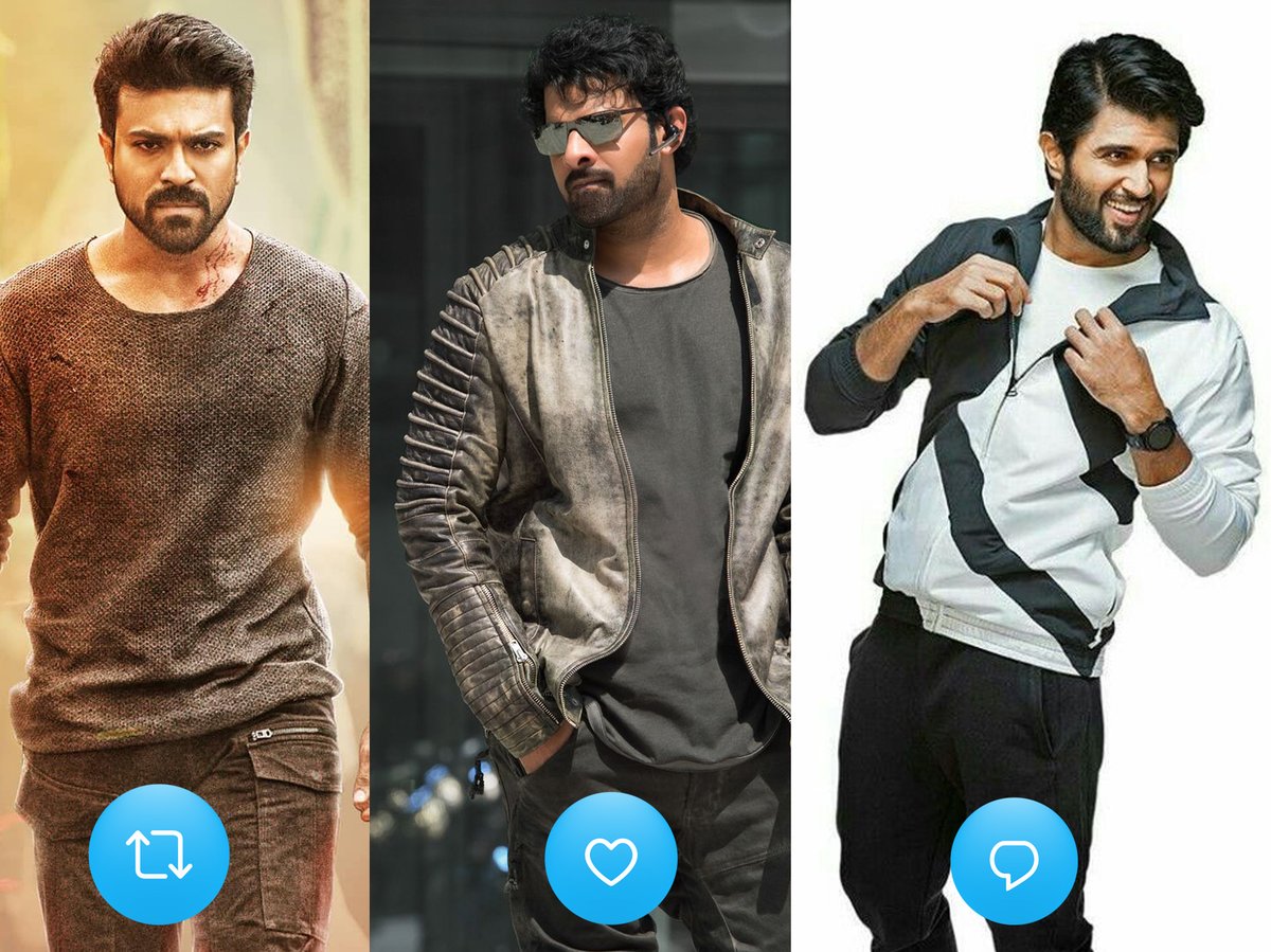 southcinemaaaa's tweet photo. Whose army are you? (𝒫𝓉.2)
#RamCharan  |  #Prabhas  |  #VijayDeverakonda https://t.co/tBKwKdrXt6