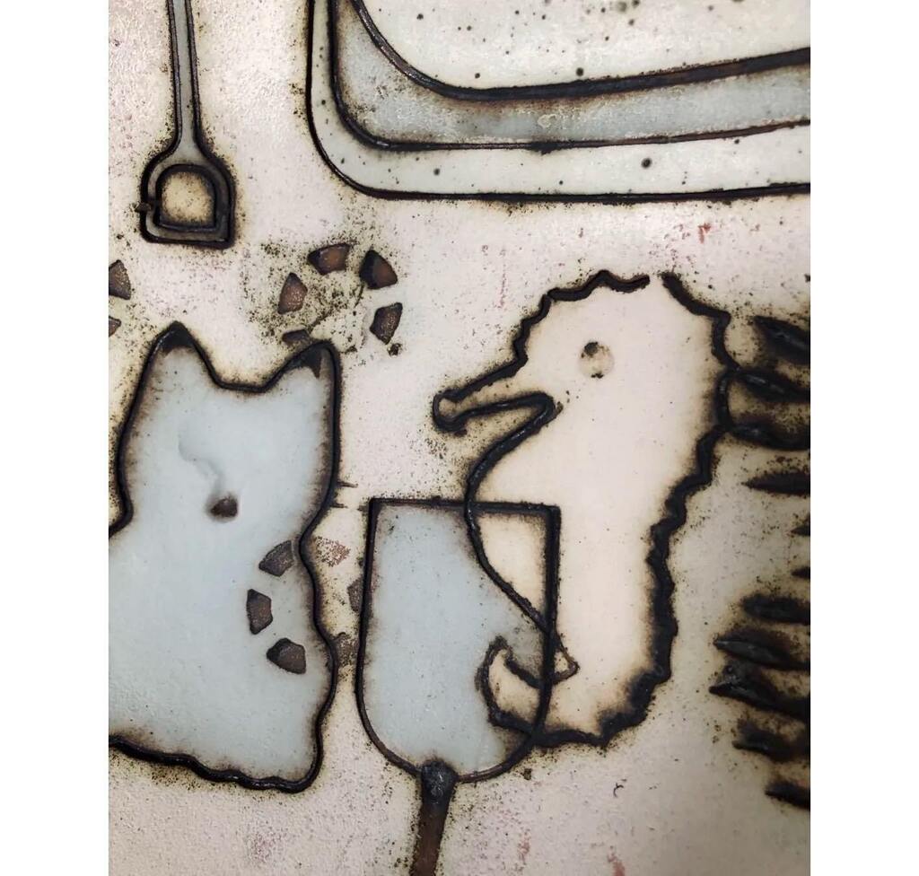 CEopenstudios's tweet photo. • @annawarchus Overlapping shapes
#imprints #ceopenstudios #claywork https://t.co/GO4lULaRlP https://t.co/Tu2Psx0xXR