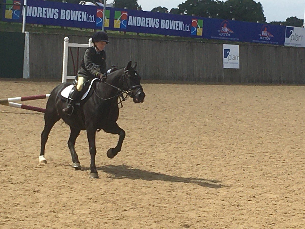 It’s a 2nd place for our 40cm team in the NSEA Showjumping Championships at <a href="/HicksteadEvents/">AEJC, Hickstead</a>. 
The ponies May, Bruce and Watha deserve lots of carrots for their efforts 🥕🥕and the riders were very pleased with their prize of a <a href="/PONY_Mag/">PONY magazine</a> 🐴 
#NSEA #Competition #showjumping