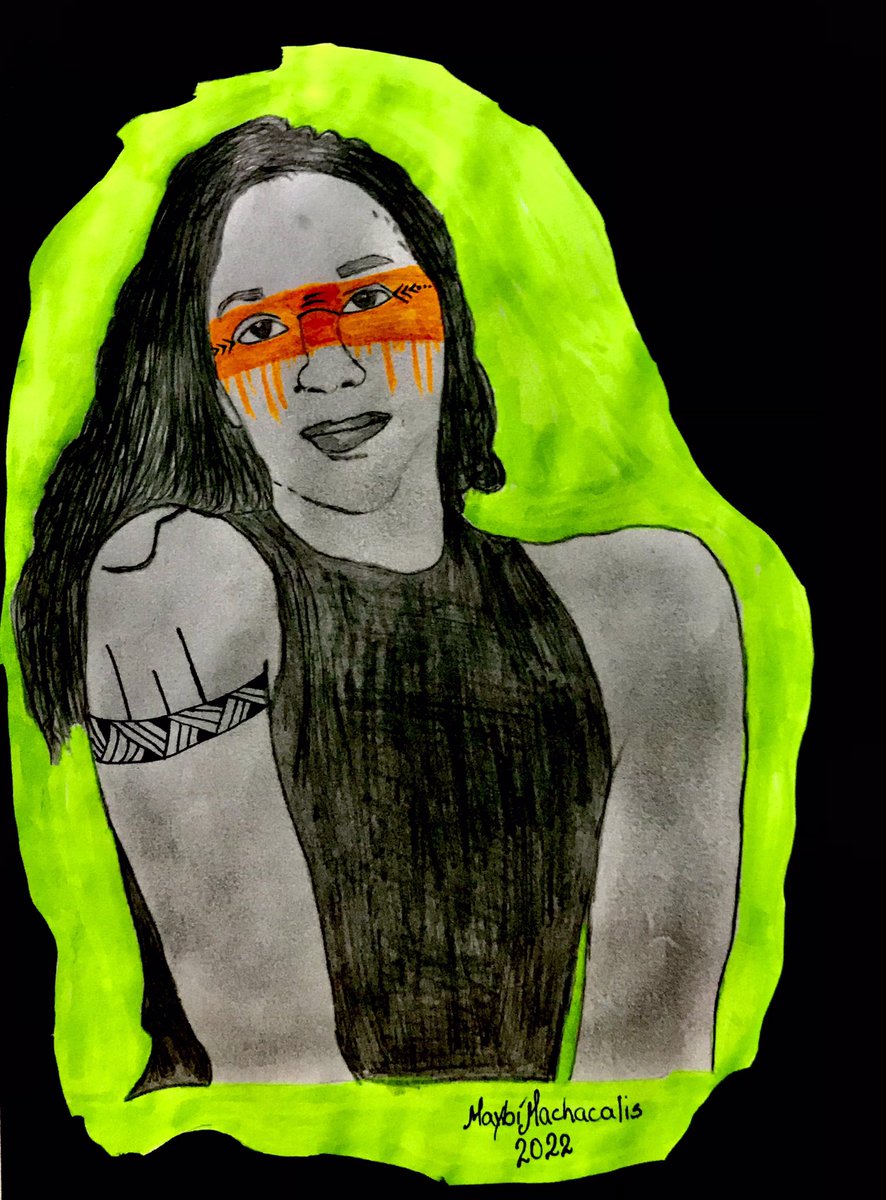 maybimxk's tweet photo. Construindo Kamicque, a personagem do meu gibi.
#art #CRIAMOS O PIX #artistasindigenas #arteindigena https://t.co/JTjPktpmAb