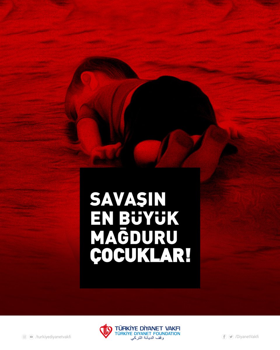 DiyanetVakfi's tweet image. Savaşın en büyük mağduru çocuklar

Yedi yıl önce dünyanın gözü önünde minik cansız bedeni sahile vuran Suriye’deki savaş mağduru #Aylan bebeği ve ahirete irtihal eden tüm mazlumları rahmetle, dualarla anıyoruz.
