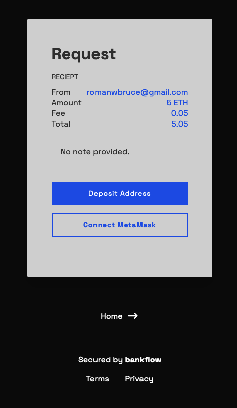 sideprojectors's tweet photo. Side project showcase - check out bankflow - Crypto invoices for everyone - Securely request and recieve crypto payments. - https://t.co/j4N0A3lSsR @sideprojectors #sideproject #makers #entrepreneur #bankflow-crypto-invoices-for-everyone https://t.co/XsHzxMKmPF