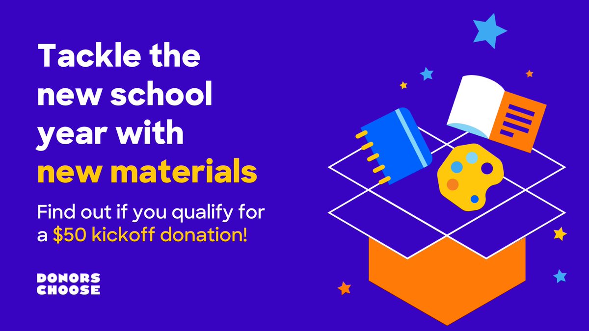 DonorsChoose tweet media