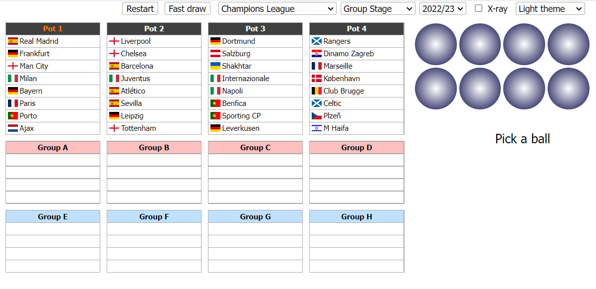 forumJuventus's tweet photo. I VoStri #UCLDraw: gioca con noi e simola i sorteggi dei giorni di Champions! 📊 https://t.co/i4W3f1JX8X https://t.co/NLQ1k06aCP