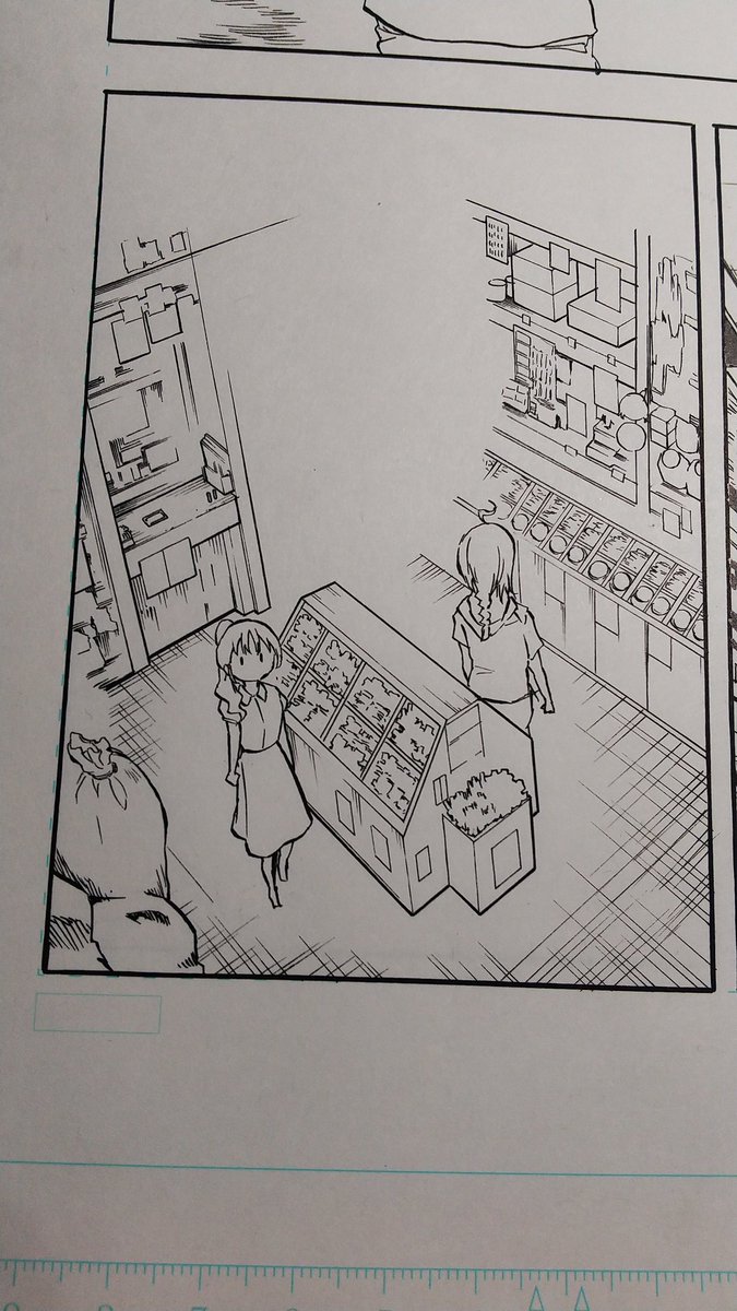 背景描くの楽しいザマス😍 