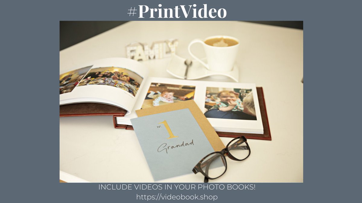 VideoBookShop's tweet photo. Launching on Kickstarter on the 1st Oct. 2022.
Get up to 40% off when you you sign up to our newsletter!

https://t.co/1gd4Pk851w

#PrintVideo #VideoBook.shop #Photobook #UniqueGifts https://t.co/be3ghCVBUs