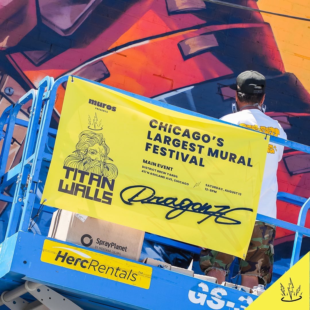 TitanWallsChi's tweet photo. Dragon76
Titan Walls 2022
1400 W Hubbard | Chicago

@dragon76art 
@titanwallschicago @muros_co 

#titanwallschicago #titanwalls2022 #titanwallsmuralfestival #streetart #streetarteverywhere #chicagomurals #chicagostreetart #artactivation #dragon76 #muros https://t.co/trGHPX9CzQ