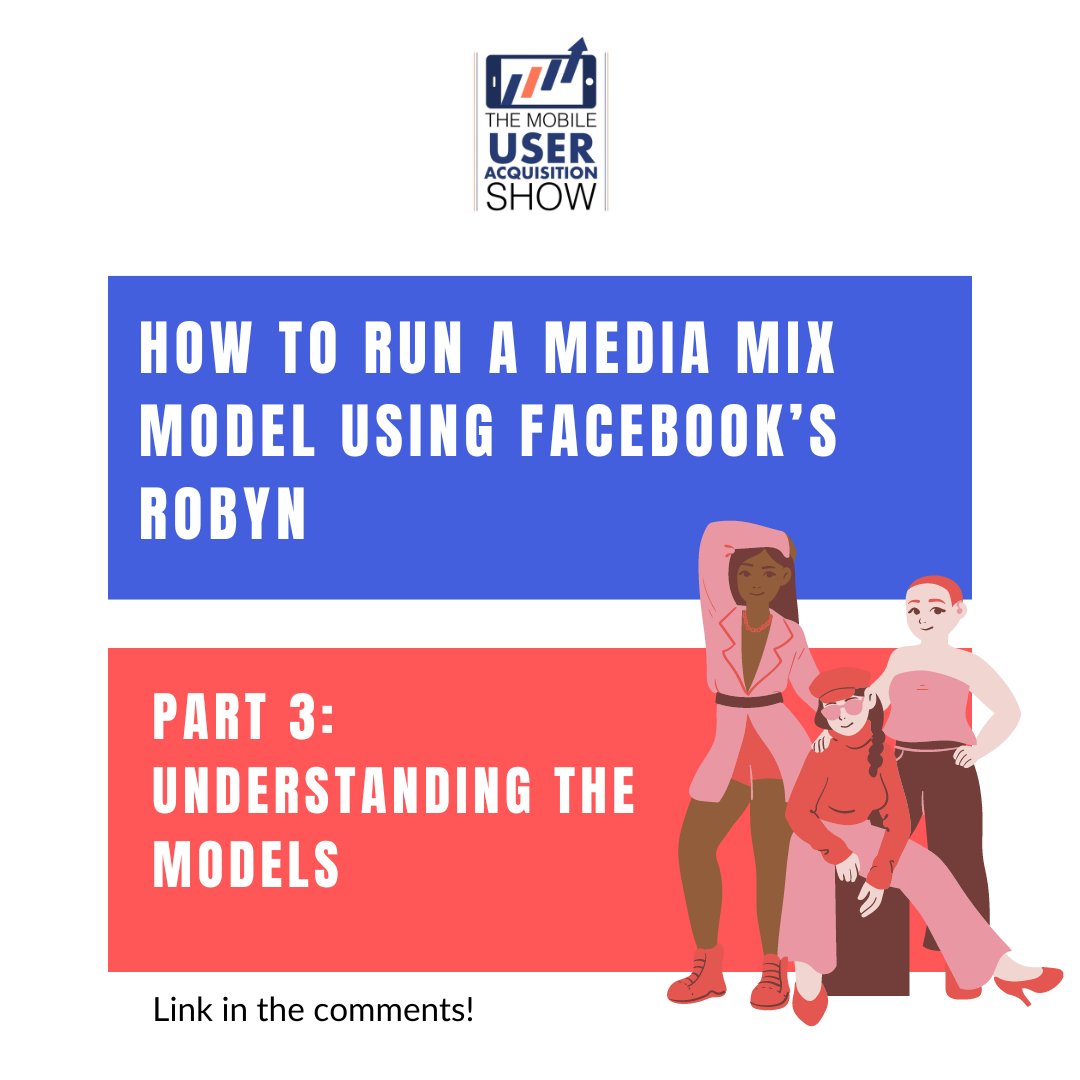 In parts 1 &amp; 2, we saw how to install Robyn and run demo code.

In part 3, we take a look at the results of running the demo code on Robyn. <a href="/Viren_90/">Virendra Shekhawat</a> shows us the outputs of the models and the info we can get from different plots.

Link to episode: mobileuseracquisitionshow.com/episode/facebo…